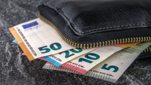 Euro-Scheine Geld